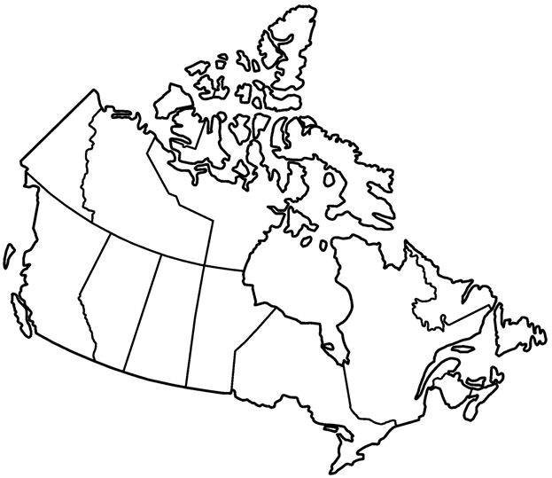 Goegrafia oraz Mapy Canada