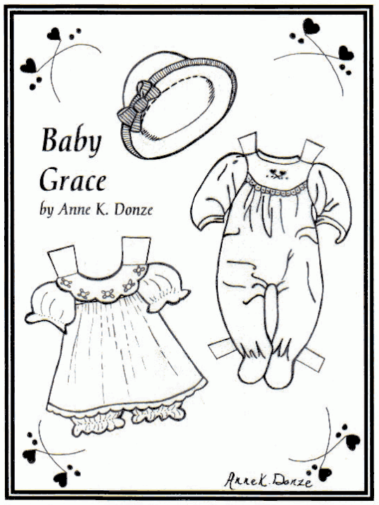 Papierowe Lalki Grace 1