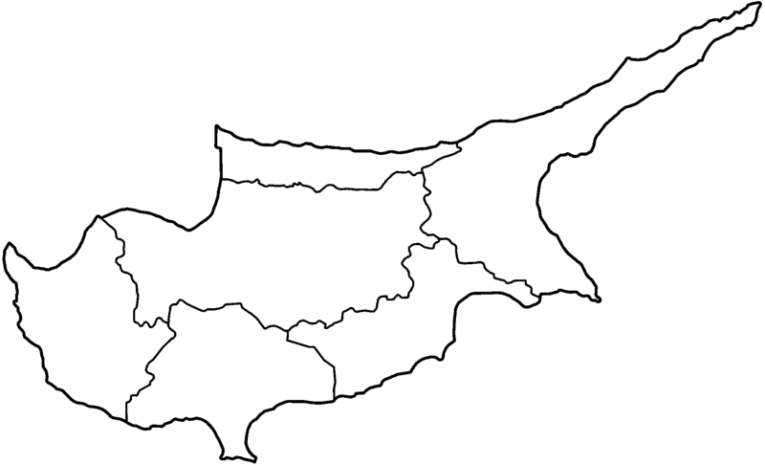 Goegrafia oraz Mapy Cyprus