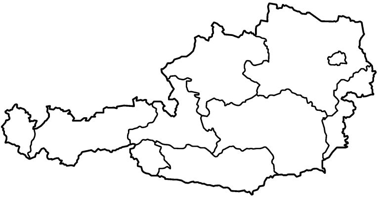 Goegrafia oraz Mapy Austria