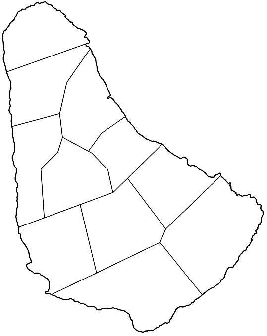 Goegrafia oraz Mapy Barbados