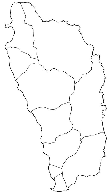 Goegrafia oraz Mapy Dominica