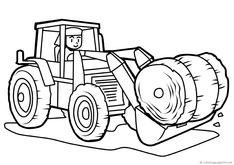 Traktor Kolorowanki Traktory 3600 Trekker Tracteur Trator Traktoren